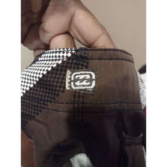 Billabong Parko Joel Parkinson Brown Signature Board Shorts Swim Trunks Mens 26 - Picture 5 of 10